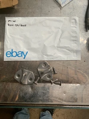 Chrome Door Striker For 2002-2015 MINI Cooper S R50 R52 R53 R55 R56 R57 Vehicles - Image 1 of 2