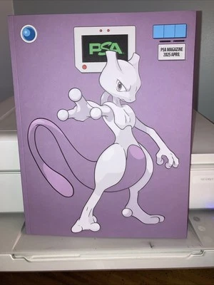 PSA Magazine April 2025 Pokemon Mewtwo TCG Purple Cover - Image 1 of 3