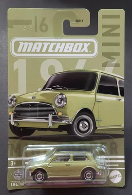 2024 Matchbox Mini Cooper Series 1964 Austin Mini Cooper, Green - Image 1 of 4