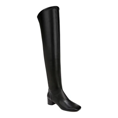 Franco Sarto Women's Novara Over the Knee Square Toe Boots Black Size 6 1/2 - Image 1 of 4
