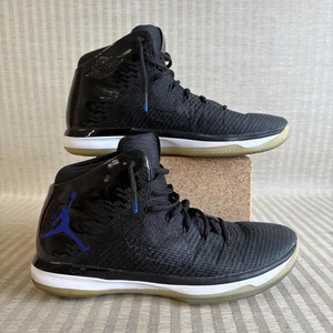 Nike Air Jordan XXXI 31 scarpe uomo taglia 12 nere Royal basket 845037-002 - Foto 1 di 23