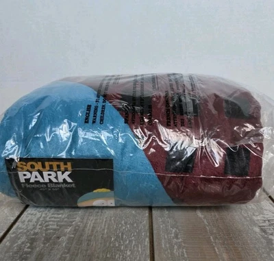 South Park Eric Cartman Fleece Throw Blanket | 45 x 60 Inches NWT - Image 1 of 4