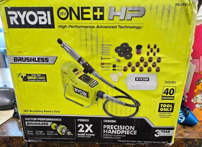 RYOBI  ONE Rotary Tool PBLRT01B 18V 25000 RPM Base Accessories Grinder Craft - Image 1 of 3