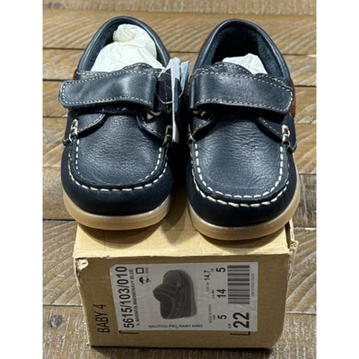Zara Baby Tassel Loafer Slip On Shoes Navy Blue - US Size 5 Toddler EU 22 - Image 1 of 4