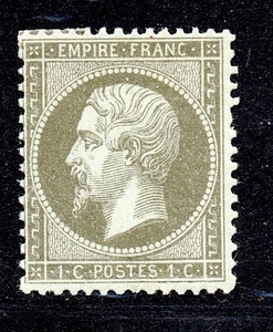 💎 TIMBRE NAPOLEON No19 neuf COTE 250 E  signe / 1C NAPOLEON 💎 - Imagen 1 de 2