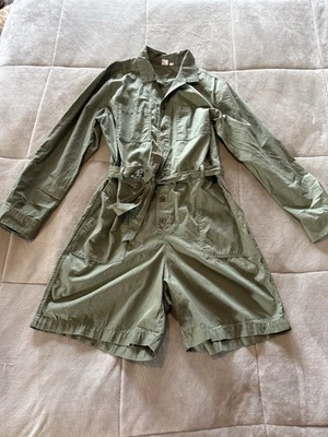 Mameluco verde Gap Twig manga larga talla 16 alto Foto 1 de 4