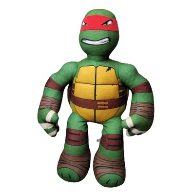 Teenage Mutant Ninja Turtles Raphael Practice Pal Talking Plush TMNT Playmates - Image 1 of 4