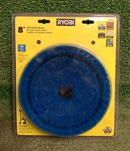 New RYOBI 8" Soft Bristle Brush for P4500 & P4510 Good W/ Ryobi Tools - A95SB81 - Picture 1 of 2