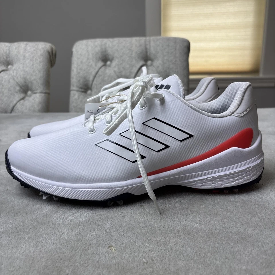 Adidas ZG23 White Navy Red Men's Golf Shoes Sz 12 (IE2131)