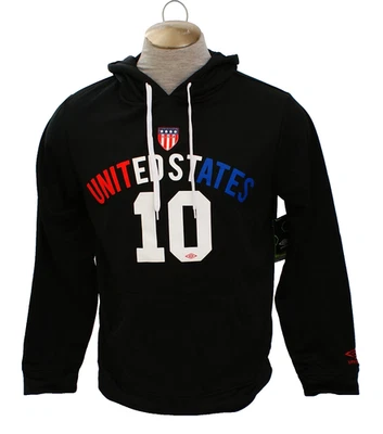 Umbro Para Hombre M Negro Estados Unidos 10 Sudadera con Capucha Sudadera Interior Polar Foto 1 de 4