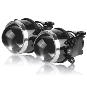 2X 3.0" Fog Light HID Bi-xenon Projector Lens Retrofit Hi/Lo H11 Bulbs For Valeo - Picture 1 of 11