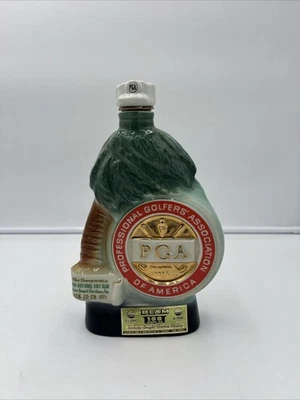 Vtg 1971 PGA National Golf Decanter Jim Beam Limited Edition Regal China Empty - Image 1 of 4
