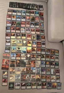 Magic The Gathering 199 Karten Lot Avatar Foil Extended Art Borderless Gold Stamp - Bild 1 von 17