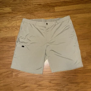GREG NORMAN Herren Cargo Performance Stoff Golfshorts Größe 40 taupe khaki - Bild 1 von 9