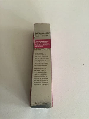 Strivectin AR Advanced Retinol Night Treatment Cream .25 fl oz 7ml NIB - Image 1 of 3