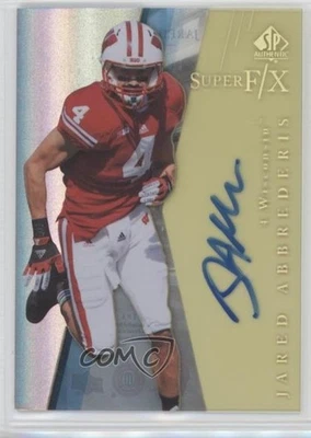 2014 SP Authentic Super FX Gold Auto Jared Abbrederis #31 Rookie Auto RC - Image 1 of 2