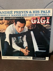 ANDRE PREVIN *SHELLY MANNE  & RED MITCHELL* GIGI  LP RECORD 1958 M 3548 - Picture 1 of 4