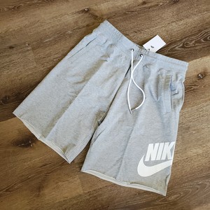 nike grey cotton shorts