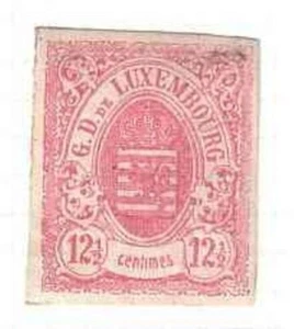 LUXEMBOURG 1859 #8 USED ...................... 1013-GL - Picture 1 of 1