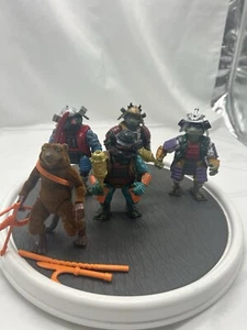 Vintage TMNT Movie 3 Konvolut 5 Actionfiguren BESCHREIBUNG LESEN - Bild 1 von 14
