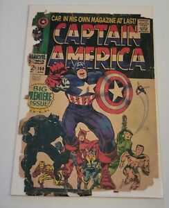 Captain America #100 (Marvel Comics April 1968) Low Grade