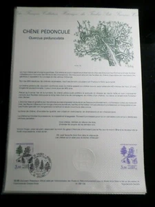France 1985 Document Official 1° Day FDC, Flora, Oak Peduncle', VF - Picture 1 of 1