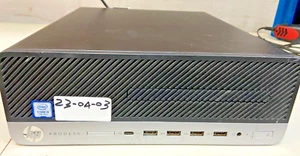 HP ProDesk 600 G3 SFF PC - i5-7500 3.4GHz - 8GB RAM - 256GB SSD (OFFERS WELCOME) - Afbeelding 1 van 4