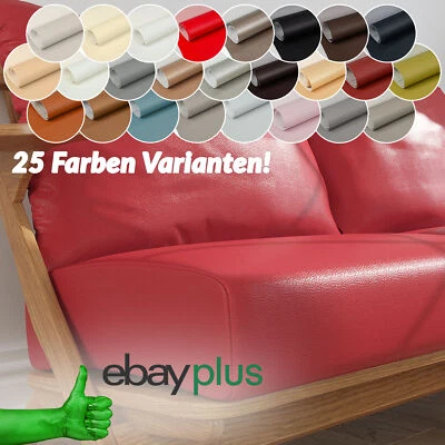 Kunstleder Meterware Bezugsleder Polsterstoff Lederimitat Nappaleder Leder ANRO - Bild 1 von 4