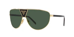 Prada PR 69ZS Light Gold/Green (5AK0/5V) Sunglasses - Picture 1 of 4