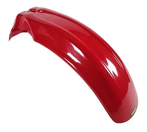 NEW HONDA 93 - 08 XR 650L RED PLASTIC FRONT MOTORCYCLE FENDER - Picture 1 of 1