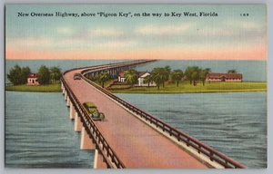 Postal Overseas Highway sobre Pigeon Key, Key West Florida - Imagen 1 de 2