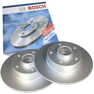 2 Bosch Bremsscheiben hinten für Volvo 164 240 260 740 760 780 940 960