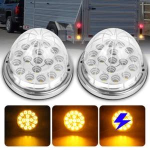 2x Luces LED Marcadoras Laterales Sandía Indicadores de Camión Señal de Giro Lámpara DRL 12V - Imagen 1 de 10