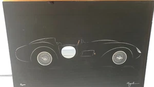 Ferrari Testa Rossa 1957 TR57 Essence gerahmt & nummeriert Breck Rothage - Bild 1 von 4