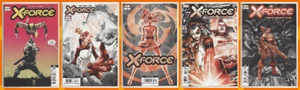 X-FORCE #1 2 3 4 5 (2nd PRINT) VARIANT SET Wolverine Domino Marvel 2020 NM- NM - Picture 1 of 7