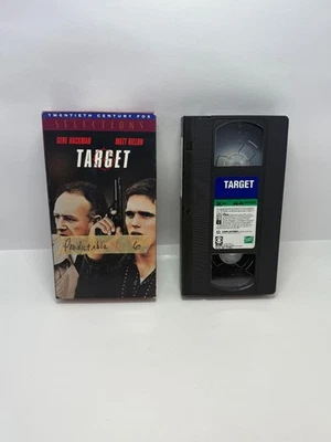 VHS Target 1996 Gene Hackman Matt Dillon Action Foto 1 de 4
