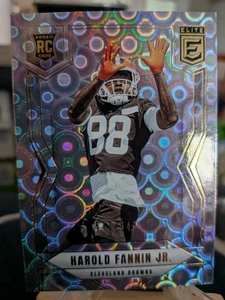 Harold Fannin Jr RC #/649 - 2025 DonRuss Elite #137 Lavender Pyramids - Browns - Bild 1 von 2