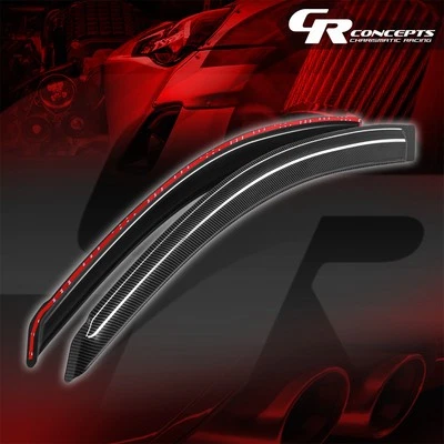 2 件装窗户遮阳遮阳遮阳防雨偏转器适用于 2005 - 2009 年 Scion tC — 第 1/4 张图片