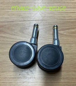 2 x 50mm Front Swivel Castor Wheels, Henry / Numatic George Wet & Dry Commercial - Picture 1 of 9