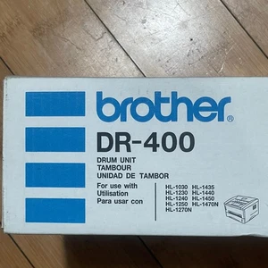 Cartucho unidad batería Brother DR400 DR-400 negro NUEVO - Imagen 1 de 4