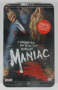 NEU/VERSIEGELT Limitiertes Set "MANIAC" DVD + CD Soundtrack Set in Dose - Bild 1 von 7