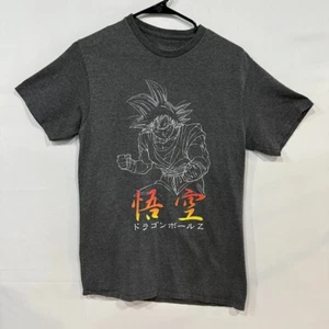 Dragon Ball Z Goku Men’s M Gray Anime Graphic Tee - Picture 1 of 5