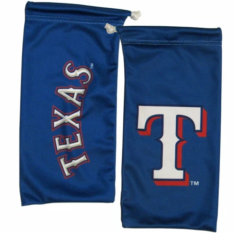 Texas Rangers Microfiber Bag for Sunglasses Glasses MLB Licensed Baseball Cover