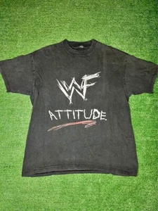 T-shirt vintage WWF Atittude taglia L - Foto 1 di 4