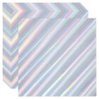 12"x12" Holographic Cardstock 10Pcs Metallic Iridescent Mirror Paper, Style 4