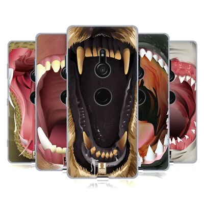 FUNDA DE GEL SUAVE HEAD CASE DESIGNS DIENTES DE AFEITAR PARA TELÉFONOS SONY 1 Foto 1 de 4