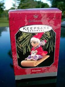 KEEPEAKE ORNAMENT MAXINE ZAPATERO SERIE DE COLECCIONISTA 1998 - Imagen 1 de 9