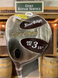 Tour Edge Lift-Off 15° #3 Fairway Wood Club Ultralite Regular Flex Graphite MLH - Picture 1 of 10