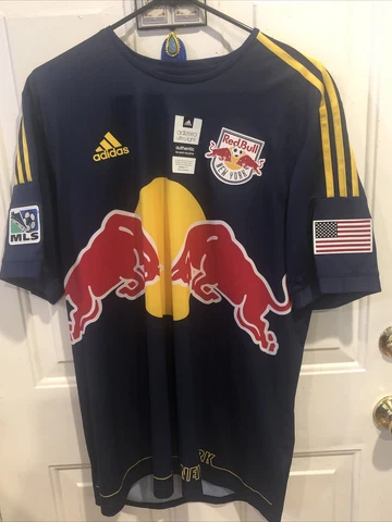 New Adidas New York Red Bulls Authentic Away Jersey G88331 Men’s Size (XL) Cover