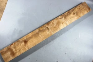 Cuello de guitarra ondulado en blanco madera dura de arce Luthier Supply 27.3"x3.3"x1.1" - Imagen 1 de 7